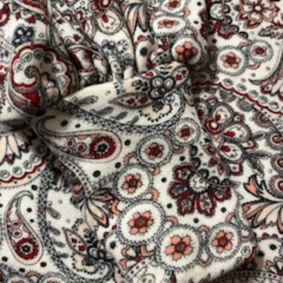 NWOT balloon sleeve sweatshirt, multi-colors - Picture 4 of 4